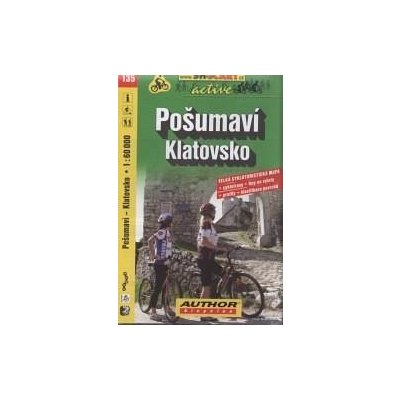 Pošumaví Klatovsko 1:60T - cyklomapa: 60T - cyklomapa kol. - Kol. – Zboží Mobilmania