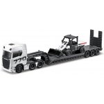 Maisto Mini pracovní stroje, Sada velkého tahače, Scania 770S, Volvo L25H Wheel Loader with Bucket – Zboží Dáma