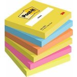 Samolepicí bloček, energetik, 76x76 mm, 6x100 listů, 3M POSTIT – Zboží Dáma