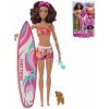 Panenka Barbie Barbie SURFAŘKA S DOPLŇKY