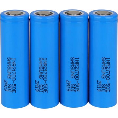 Samsung 5000mAh INR21700-50E 4 ks – Zbozi.Blesk.cz
