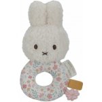 LITTLE DUTCH Chrastítko králíček Miffy Pink Flower – Zboží Mobilmania
