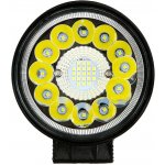M-TECH (Poland) Pracovní světlo kulaté 12-24V, 33x1W HP LED, WLE34, 55253 – Hledejceny.cz