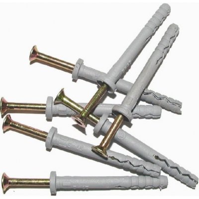 TOPKRAFT Natloukací hmoždinky 8 x 80 mm (50 ks) – Sleviste.cz