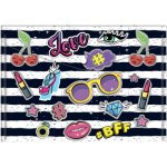 Obal PP s patentkou A5, Love Fashion – Zboží Živě
