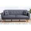 Pohovka Atelier del Sofa 3-Seat Sofa-Bed AriaDark Grey