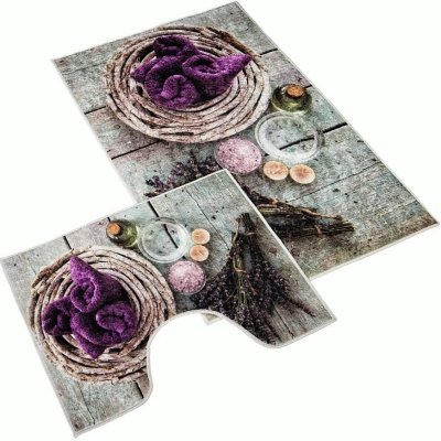 bellatex 3D TISK 850/035 levandule 60 x 100 60 x 50 cm – Sleviste.cz