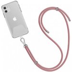 Winner WG Crossbody lace strap/transparent/pink, 10951 – Zboží Živě