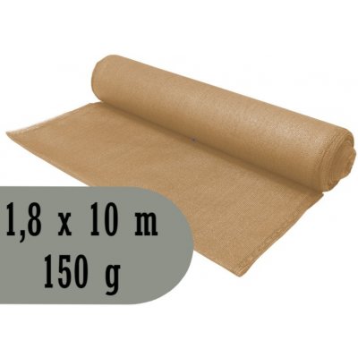 Stínící tkanina 1,8 x 10 m, 150 g / m2 - písková – Zbozi.Blesk.cz