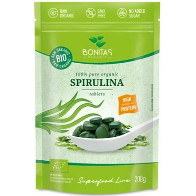 Bonitas BIO Spirulina tablety 200 g – Hledejceny.cz