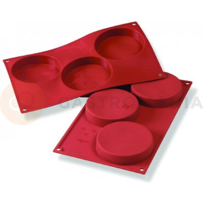 Martellato Forma Na Zákusky A Dezerty 103x20 Mm 3 Ks Sf042 Silicone