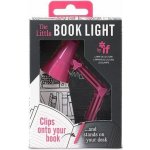 Miniretro světlo na knihu - růžové – Zboží Dáma