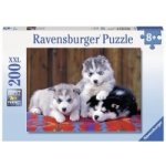 Ravensburger Štěňata Husky 200 dílků – Zboží Mobilmania