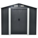 Nohel garden STANLEY IV 5,6m2 2,38 x 2,36 x 2,06 cm antracitový – Zboží Mobilmania