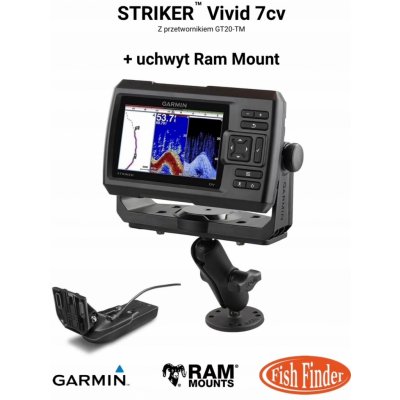 Garmin Striker Vivid 7cv s GT20-TM-Geber – Zboží Živě
