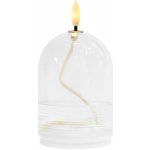 SIRIUS LED olejová lampa Dea, Ø 8 × 11 cm, čirá – Zbozi.Blesk.cz