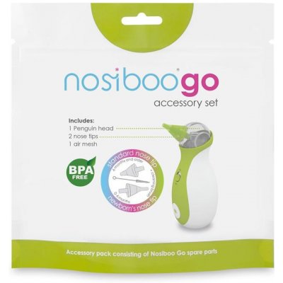 Nosiboo Sada Doplňků k Nosní Odsávačce Green – Sleviste.cz