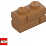 LEGO® 98283 Kostka 1x2 zděná cihla Tmavě-Nugátová – Hledejceny.cz