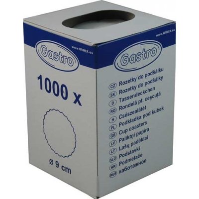Wimex rozetky do podšálku Ø 9cm 1000ks – Zboží Dáma