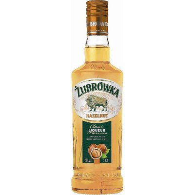 Zubrówka Hazelnut 28% 0,5 l (holá láhev) – Sleviste.cz