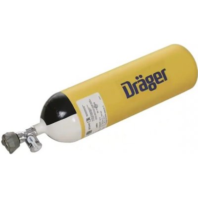 Dräger ocelová tlaková láhev 6L/300 bar – Hledejceny.cz