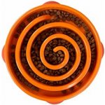 Jediná miska zpomalující jídlo Outward odstíny oranžové 0,4 l – Zboží Mobilmania