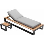 Higold NL Zahradní lehátko Cambusa Black s odkládacím stolkem HG2062120 – Zbozi.Blesk.cz