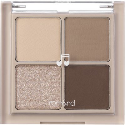 Rom&nd Better Than Eyes paletka očních stínů M02 Dry Buckwheat Flower 6,5 g – Zboží Dáma
