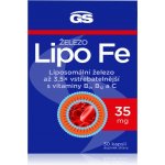 GS Železo Lipo Fe 30 kapslí – Hledejceny.cz