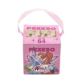 Pexeso v krabičce s úchypem: Winx club