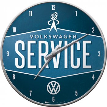 Nostalgic Art Nástěnné hodiny - Volkswagen Service od 899 Kč - Heureka.cz
