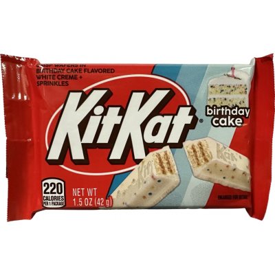 NESTLÉ Kit Kat Birthday Cake 42 g – Sleviste.cz