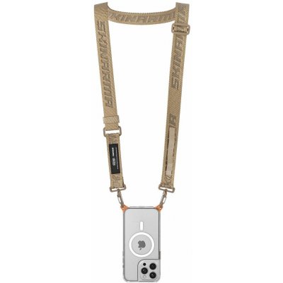 SKINARMA Scout XE univerzální šňůrka na mobilní telefon, Khaki – Zboží Mobilmania