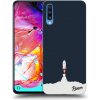 Pouzdro a kryt na mobilní telefon Samsung Pouzdro Picasee silikonové Samsung Galaxy A70 A705F - Astronaut 2 čiré