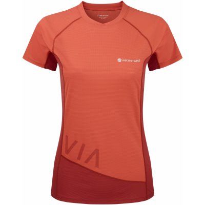 MONTANE W Fem katla T-shirt paprika