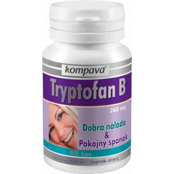 Kompava Tryptofan B+ 400 mg 60 kapslí