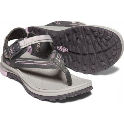 Keen Terradora II Toe Post W dark grey/dawn pink šedá