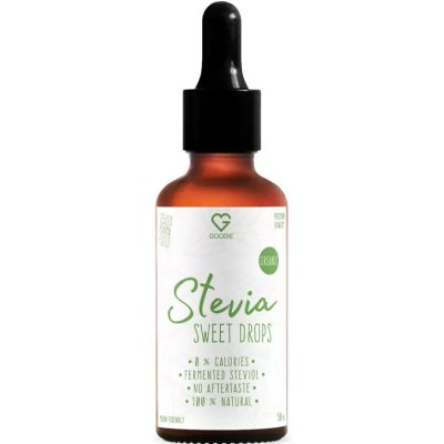 Goodie Stevie fermentovaná kapky BIO - přírodní sladidlo / Organic Stevia sweet drops - 50 ml – Sleviste.cz