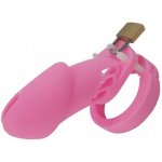 bdsm bondage shop Silikonový pás cudnosti pro muže CB6000 Barva Růžová – Sleviste.cz