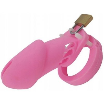 bdsm bondage shop Silikonový pás cudnosti pro muže CB6000 Barva Růžová – Sleviste.cz