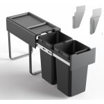 Cemux sorter MEDIUM 30/2 2 x 14 L antracit na dvířka – Zboží Dáma