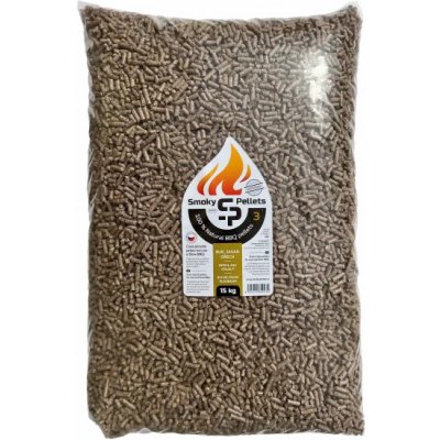 Smoky Pellets Dřevěné pelety Buk /Jasan/Ořech 15 kg