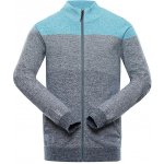 Alpine Pro Niff pánský svetr MPLS083684 blue wing teal – Zboží Dáma