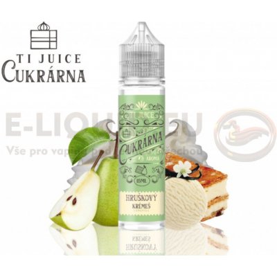 Ti Juice Shake & Vape Cukrárna Hruškový Krémeš 15 ml