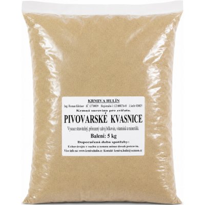Krmiva Hulín Pivovarské kvasnice sypké 5 kg – Hledejceny.cz