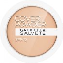 Pudr na tvář Gabriella Salvete Cover Powder kompaktní pudr s vysoce krycím efektem SPF15 02 Beige 9 g