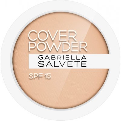 Gabriella Salvete Cover Powder kompaktní pudr s vysoce krycím efektem SPF15 02 Beige 9 g – Zbozi.Blesk.cz
