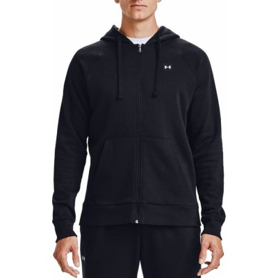 Under Armour RIVAL FLEECE FZ HOODIE černá 1357111-001 – Zboží Mobilmania