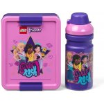 LEGO® Friends Girls Rock svačinový set láhev a box fialová – Zboží Dáma