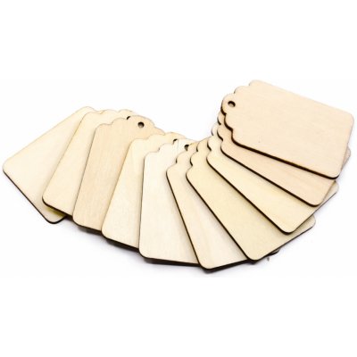 Sada dřevěných cedulek 10 ks – Hledejceny.cz